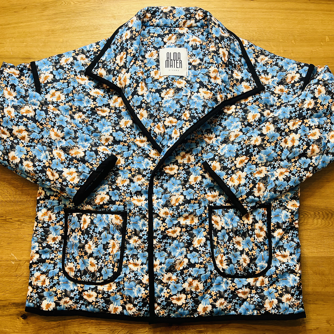 SALE Chaqueta acolchada corte recto 1