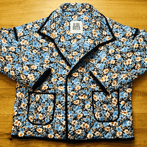 SALE Chaqueta acolchada corte recto