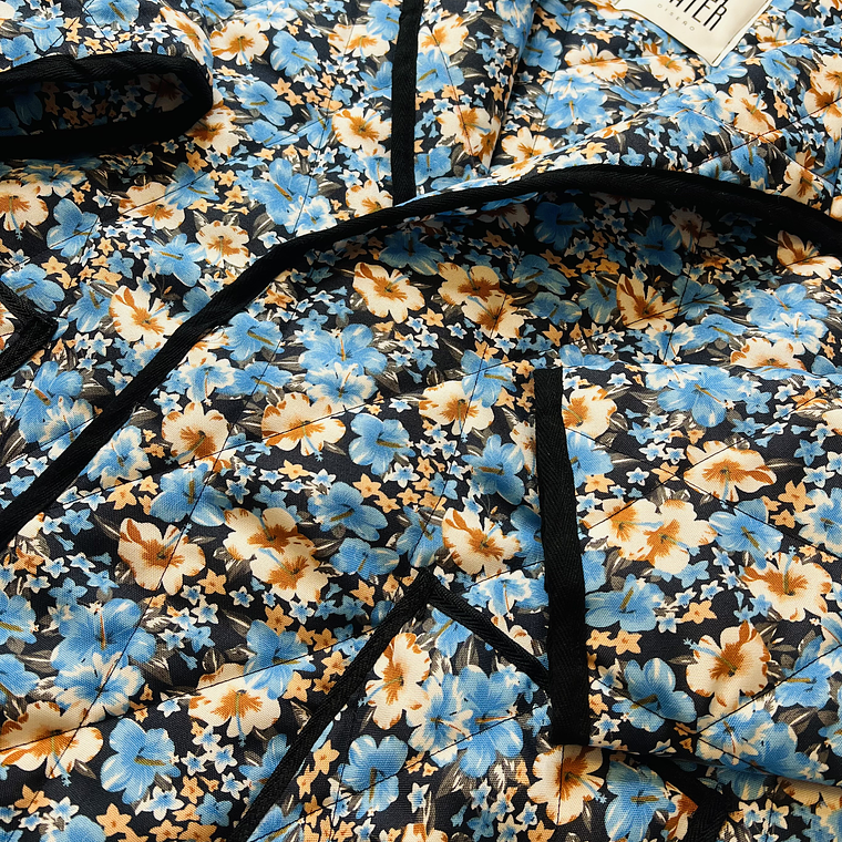 SALE Chaqueta acolchada corte recto 2