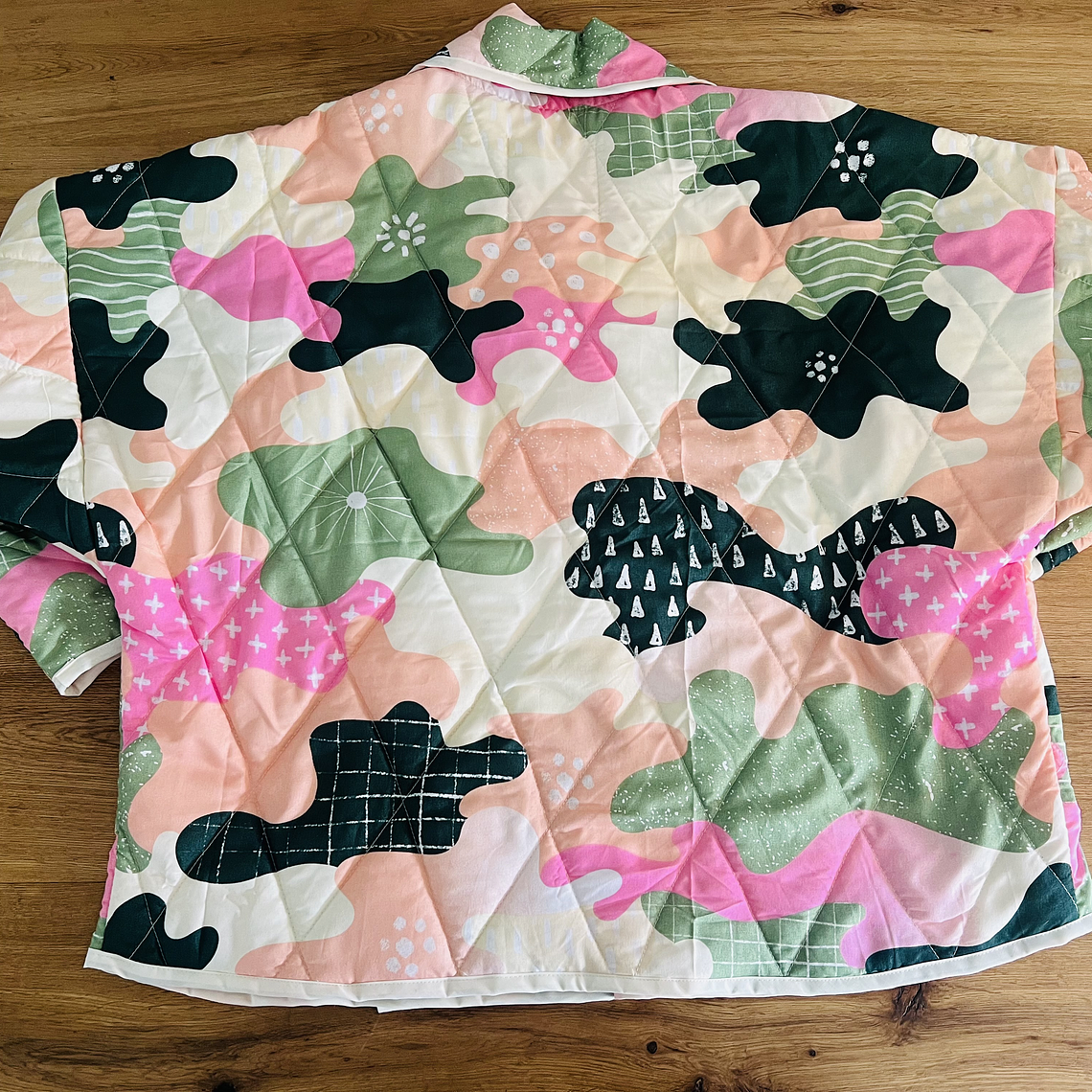 Chaqueta verano corte kimono oversized quilt 5