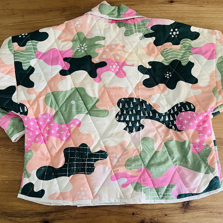 Chaqueta verano corte kimono oversized quilt 5