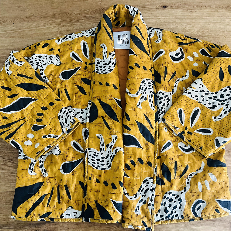 Chaqueta acolchada estilo Kimono Oversized  1