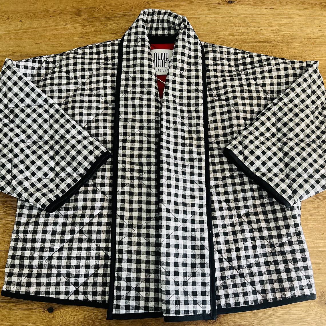 Chaqueta acolchada estilo Kimono Oversized 1