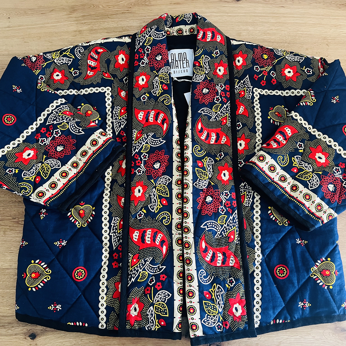 Chaqueta acolchada estilo Kimono 1