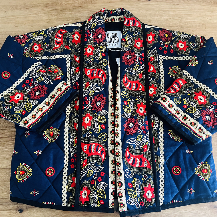 Chaqueta acolchada estilo Kimono 1