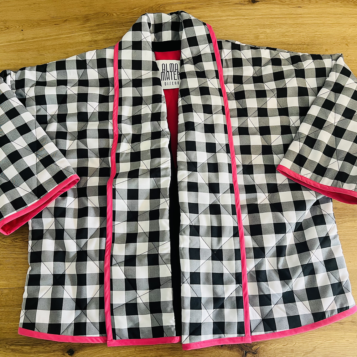Chaqueta acolchada estilo Kimono  1