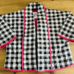 Chaqueta acolchada estilo Kimono 