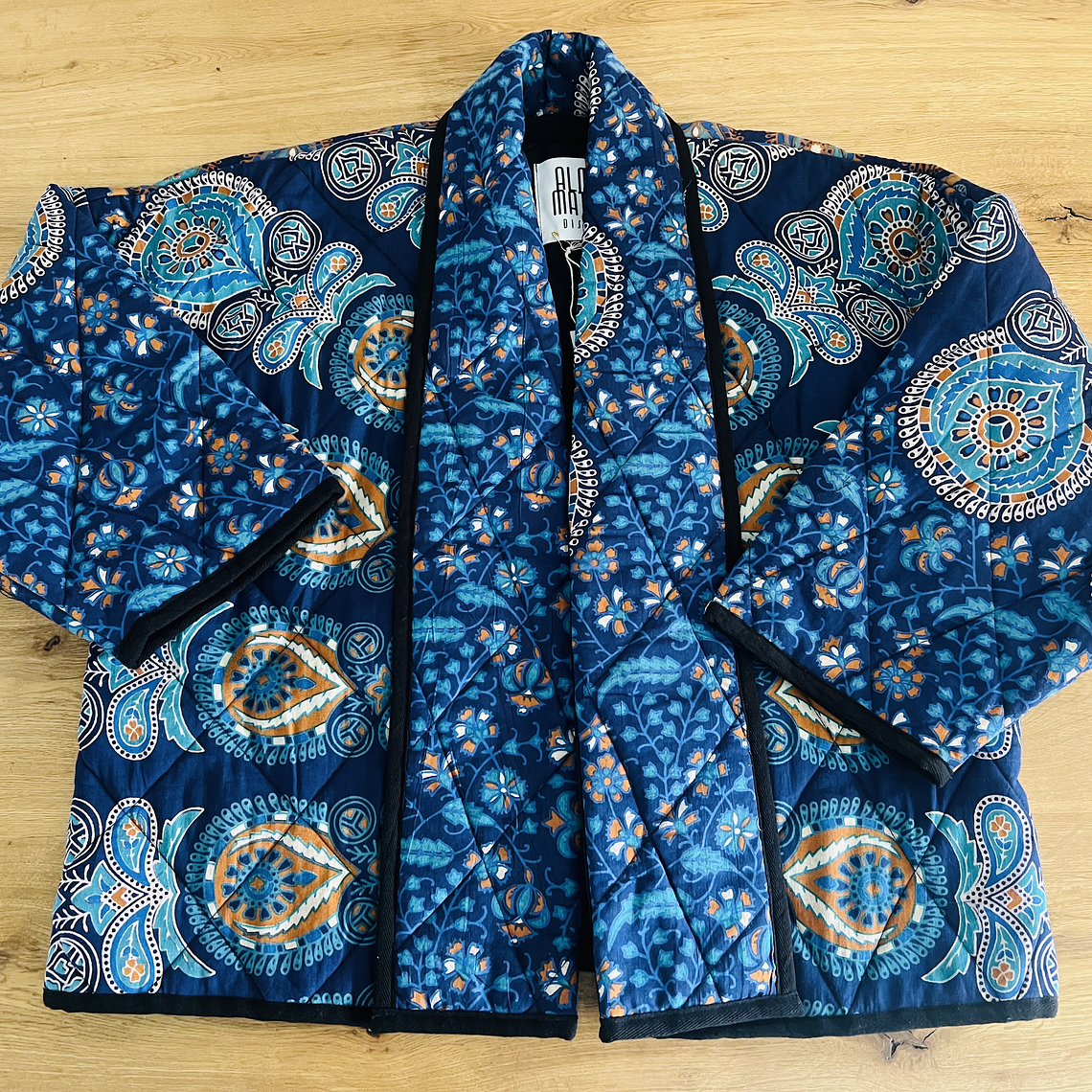 Chaqueta acolchada estilo Kimono  1