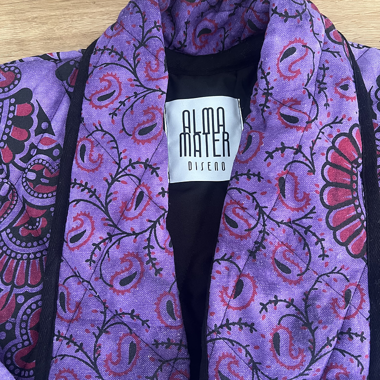 Chaqueta acolchada estilo kimono  2