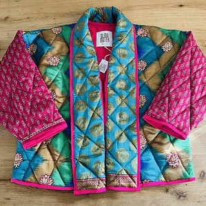 Chaqueta acolchada estilo Kimono oversized 