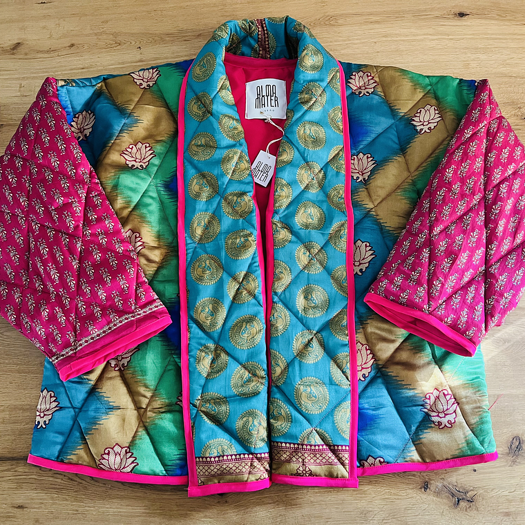 Chaqueta acolchada estilo Kimono oversized  1