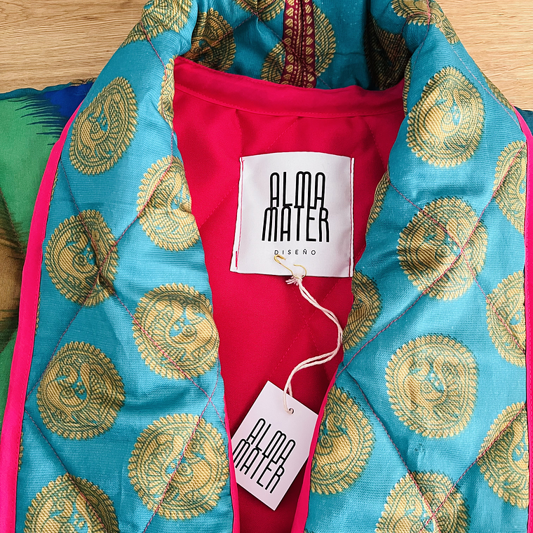 Chaqueta acolchada estilo Kimono oversized  2