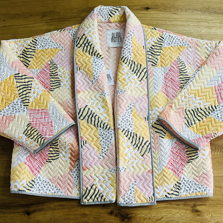 Chaqueta verano corte kimono oversized quilt 1