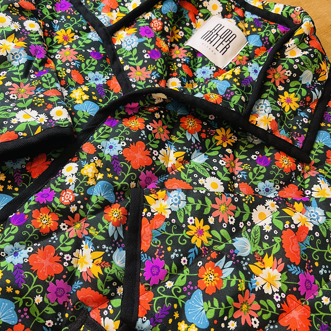 Chaqueta acolchada corte recto  2