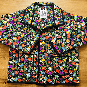 Chaqueta acolchada corte recto 