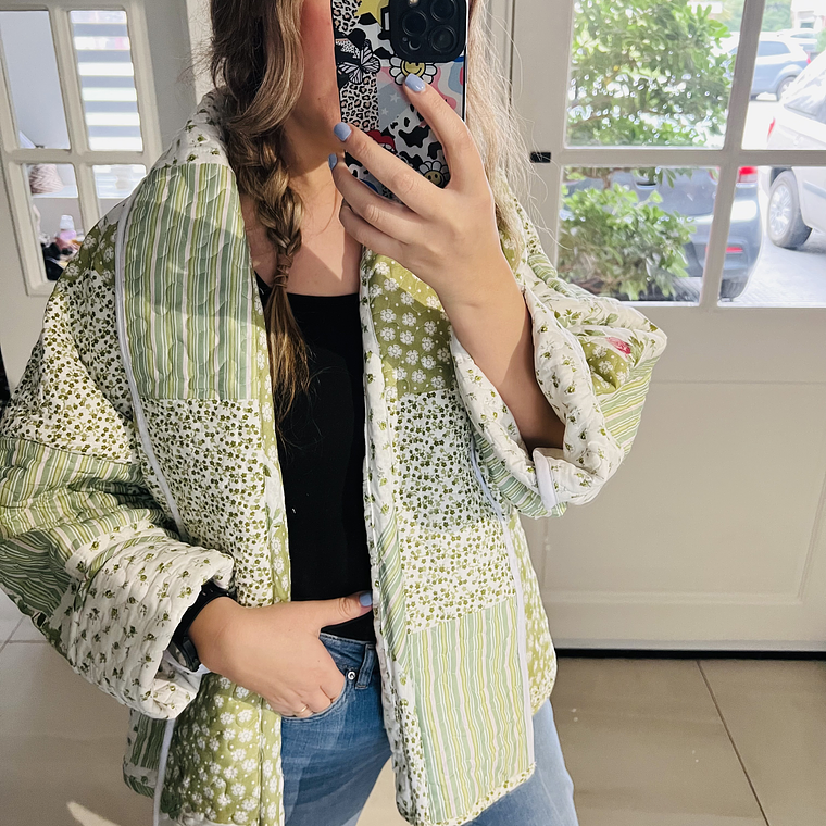 Chaqueta verano corte kimono oversized quilt 3
