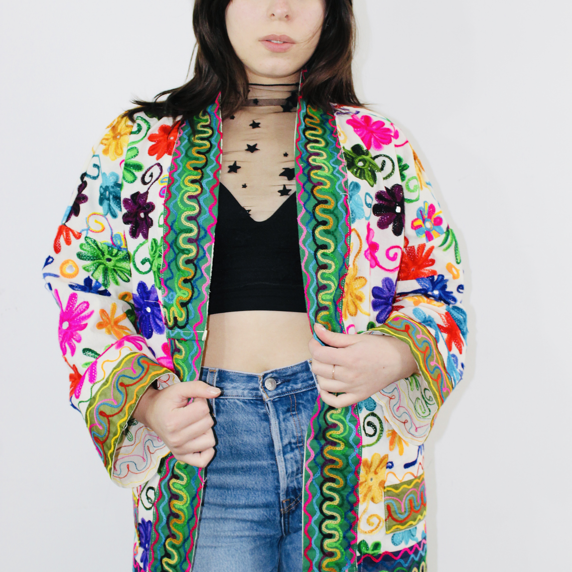 Kimono Bordado talla M 1