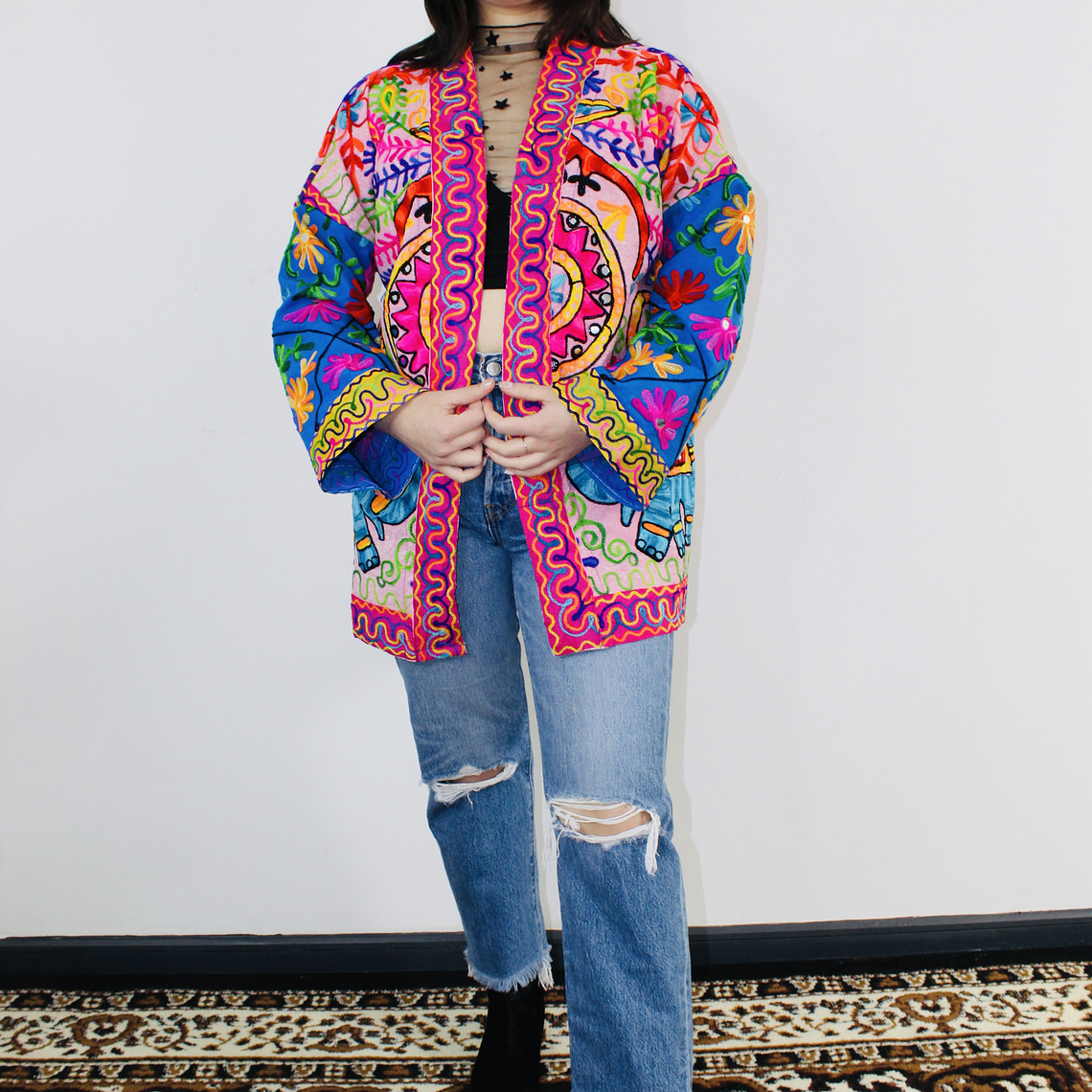 Kimono Bordado talla M 4