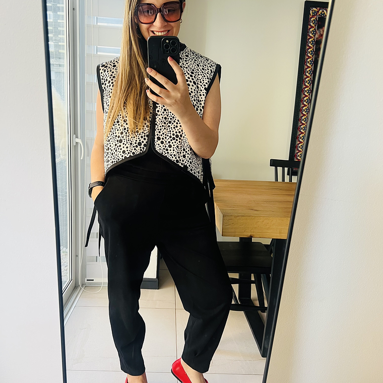 Vest Quilt Primavera Verano Oversized 3