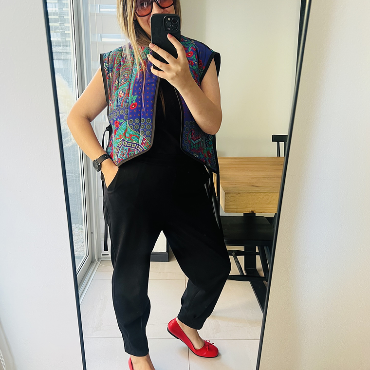 Vest Quilt Primavera Verano Oversized 3