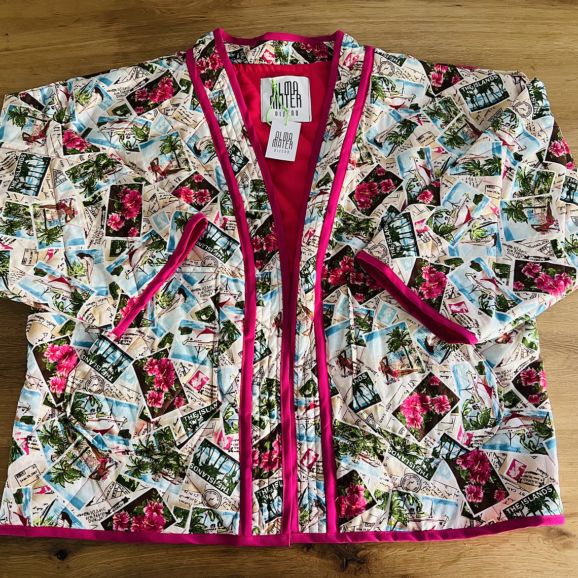 Kimono acolchado oversized 1