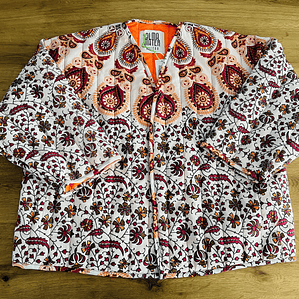 Kimono acolchado oversized