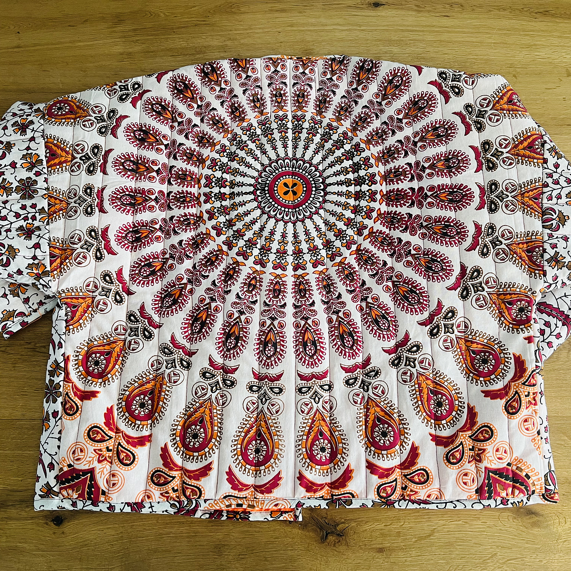 Kimono acolchado oversized 2