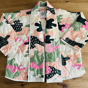 Chaqueta verano corte kimono oversized quilt
