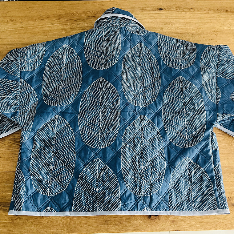 SALE Chaqueta acolchada estilo kimono oversized 2