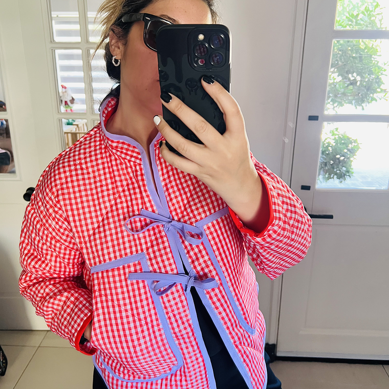 SALE Cazadora quilt delgada  3