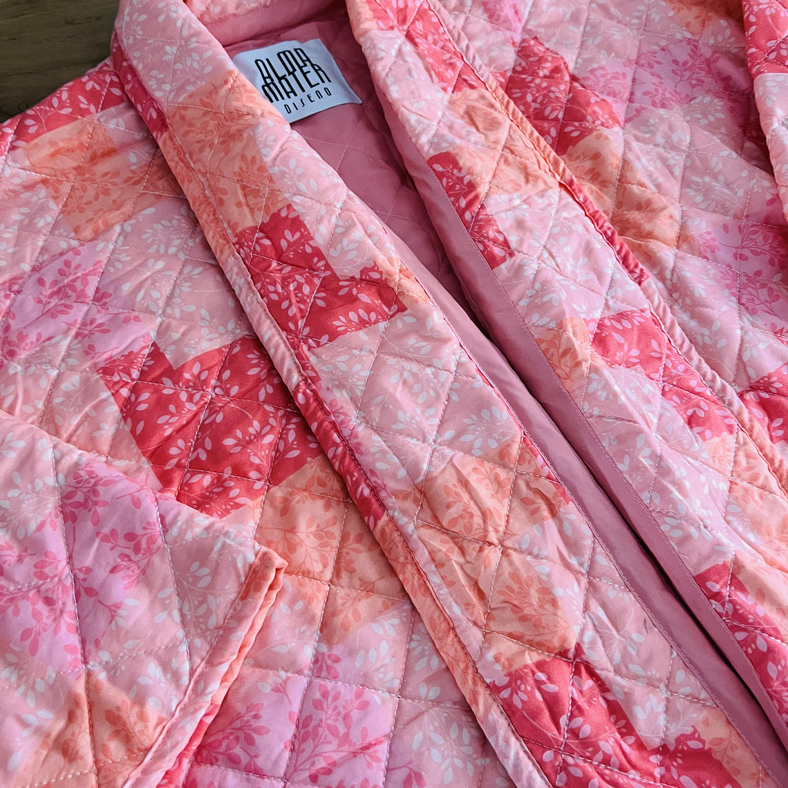 SALE Chaqueta acolchada estilo kimono oversized 2