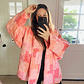 SALE Chaqueta acolchada estilo kimono oversized - Miniatura 4