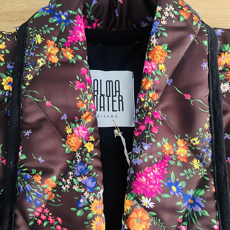 Chaqueta acolchada estilo kimono oversized 3