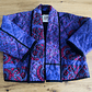 Chaqueta acolchada estilo kimono overzised - Miniatura 1