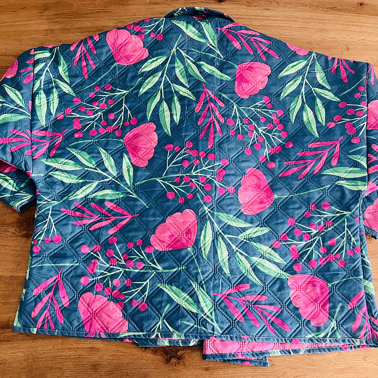 Chaqueta Acolchada estilo kimono oversized 4