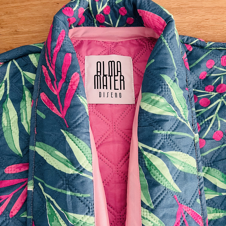 Chaqueta Acolchada estilo kimono oversized 5