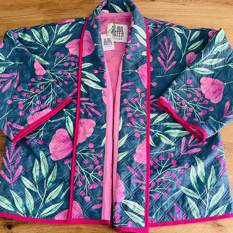 Chaqueta Acolchada estilo kimono oversized 1