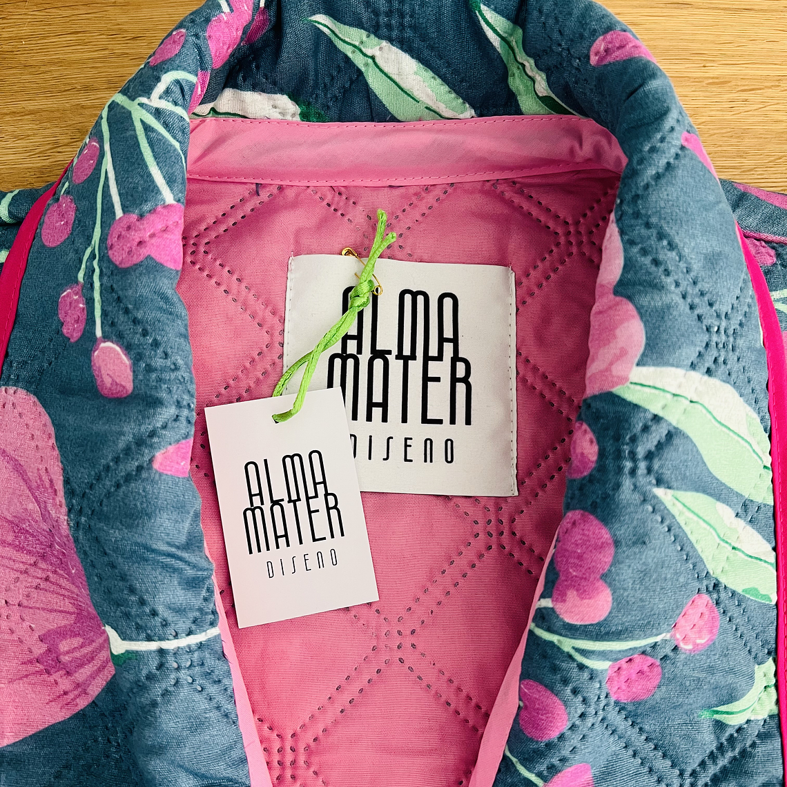 Chaqueta Acolchada estilo kimono oversized 3