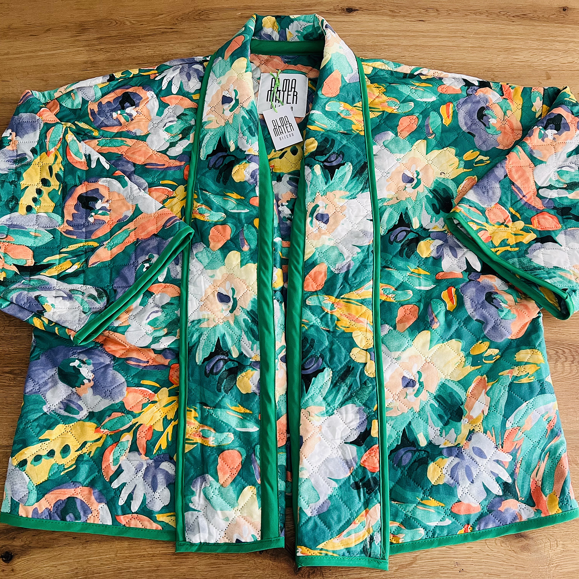 Chaqueta Acolchada estilo kimono oversized 1