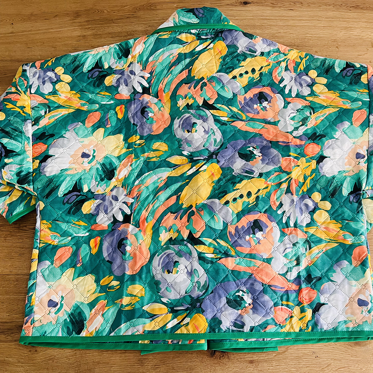 Chaqueta Acolchada estilo kimono oversized 2