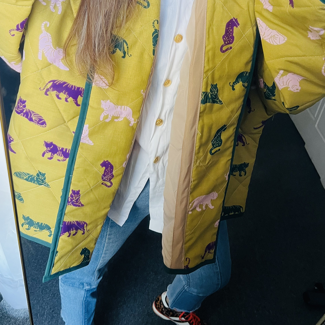 KIMONO ACOLCHADO ESTILO QUILT OVERSIZED 4