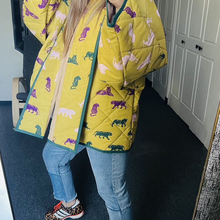 KIMONO ACOLCHADO ESTILO QUILT OVERSIZED 5