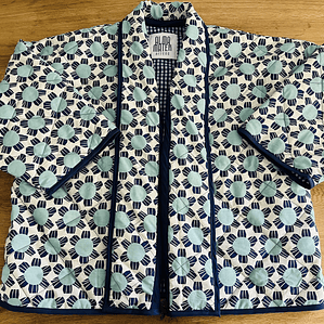 KIMONO ACOLCHADO ESTILO QUILT OVERSIZED