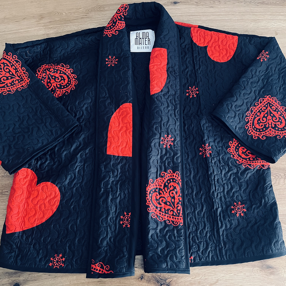 KIMONO ACOLCHADO ESTILO QUILT OVERSIZED 1