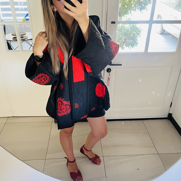 KIMONO ACOLCHADO ESTILO QUILT OVERSIZED 4