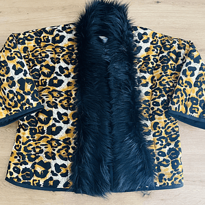 KIMONO ACOLCHADO ESTILO ESTILO QUILT OVERSIZED