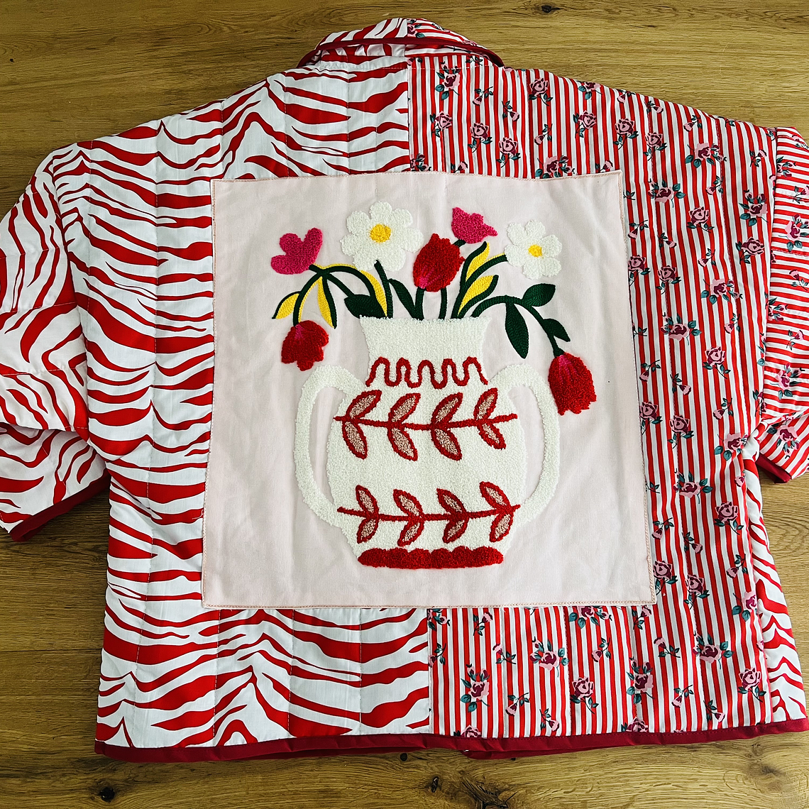 KIMONO ACOLCHADO ESTILO QUILT OVERSIZED 2