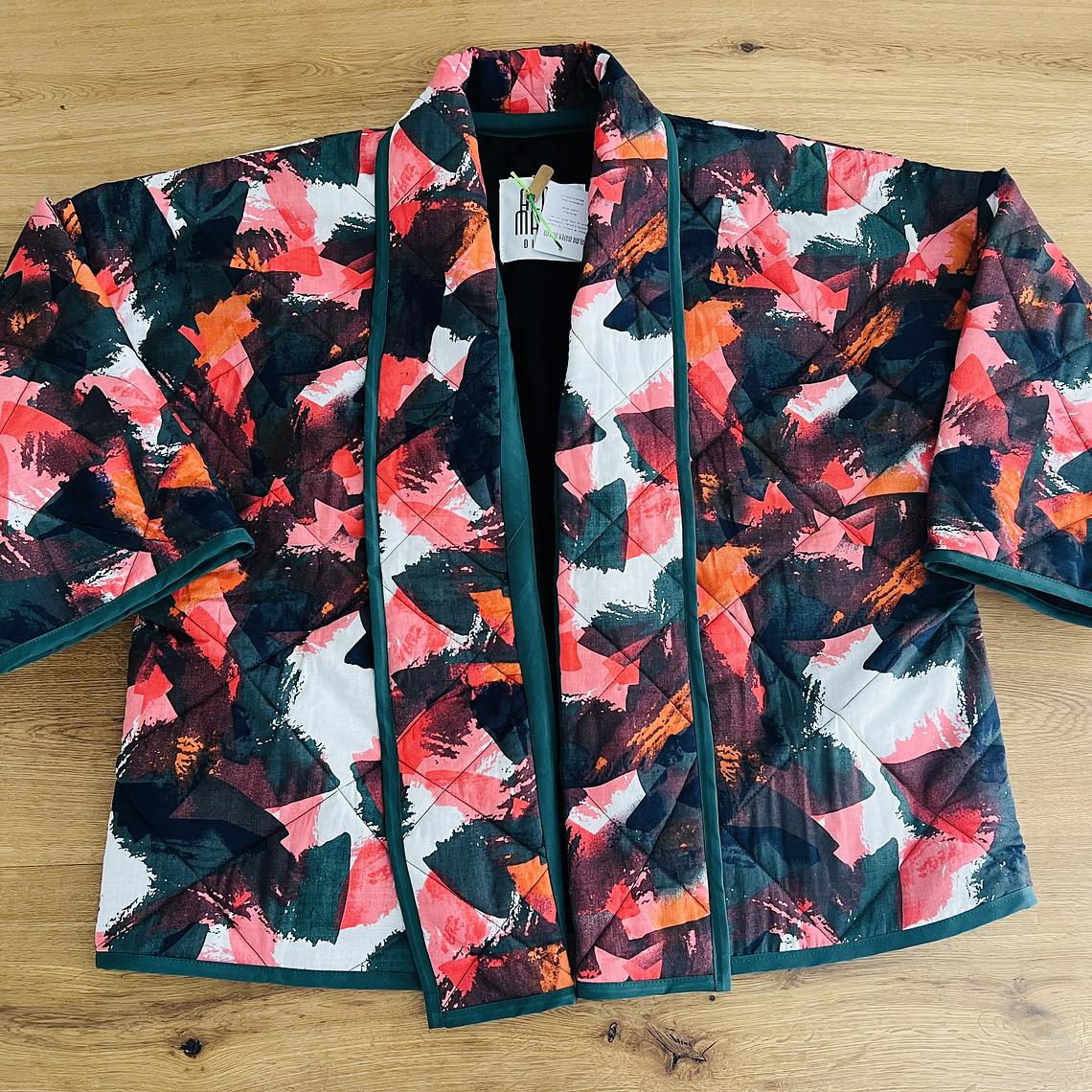 KIMONO ACOLCHADO ESTILO QUILT OVERSIZED 1