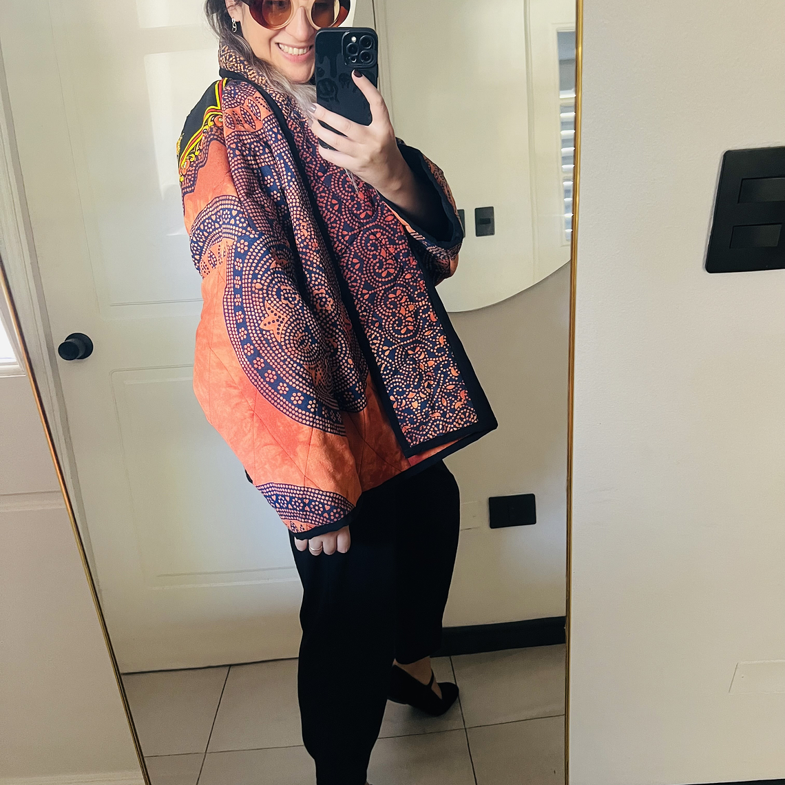 Chaqueta acolchada estilo Kimono  5