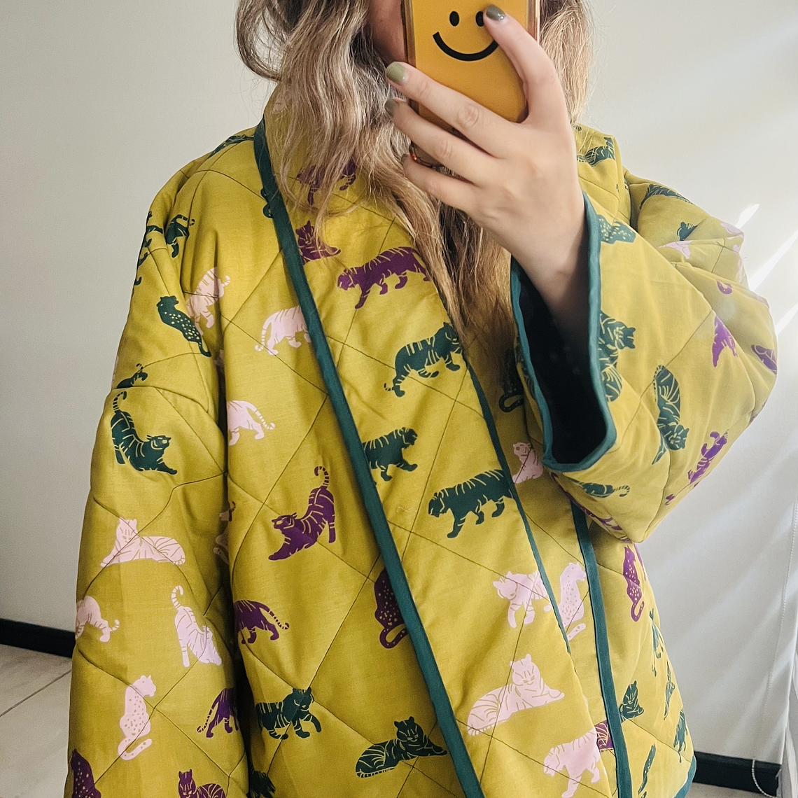 KIMONO ACOLCHADO ESTILO QUILT OVERSIZED  4